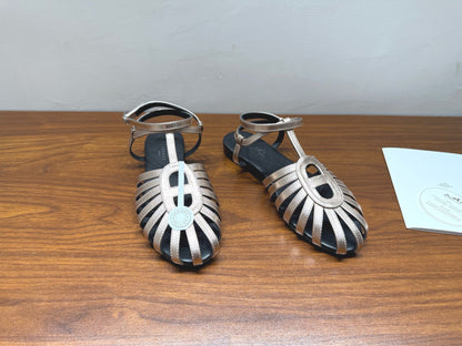 HM Nour Sandals Golden Leather 849485