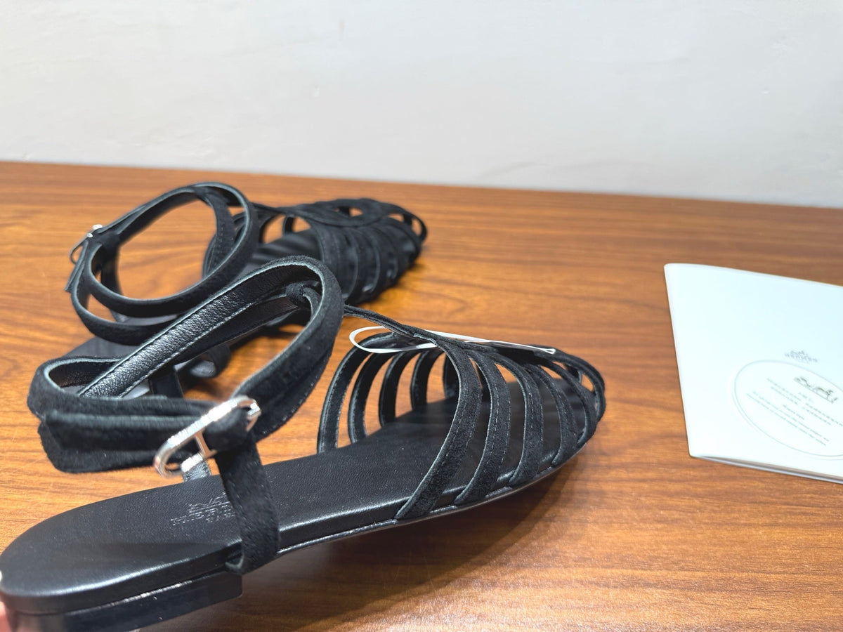 HM Nour Sandals Black Suede 849488