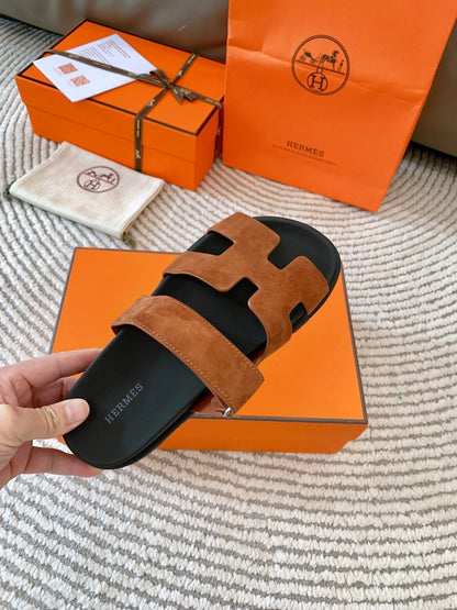 HM Chypre Sandal Brown Suede  963544