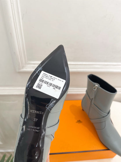 HM 26s Nice 40 Ankle Boot Grey Lambskin 947290