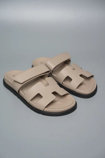 HM Chypre Sandals Beige Mastic Sheepskin 001